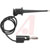Pomona Electronics - 5421-36-0 - Black 5 A 36 20 AWG Brass (Banana Plug) Test Clip and Banana Plug|70198477 | ChuangWei Electronics