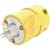 Molex Woodhead/Brad - 130141-0062 - 2647 125V NEMA L5-20 2 Pole/2 Wire Super-Safeway Plug with Locking Blade|70069292 | ChuangWei Electronics