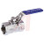 RS Pro - 4992818 - Manual Ball Valve Stainless Steel 1 in BSPP|70644847 | ChuangWei Electronics