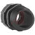 Thomas & Betts - 2942NM - UL 94V2 Black Nylon Straight 0.7 in. to 0.950 in. Connector, Strain Relief|70093065 | ChuangWei Electronics