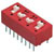 Grayhill - 78J03ST - SPDT 2 CIRCUITS 3 POSITION DIP SWITCH|70217090 | ChuangWei Electronics