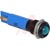 APEM Components - Q14F1BXXR24E - Solder 24VC Red Fixed Black Chrome Flush 14mm Sealed LED Indicator|70066132 | ChuangWei Electronics