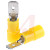 RS Pro - 6139693 - 12 - 10 AWG 0.8 x 6.35mm Yellow Insulated Crimp Tab Terminal RS Pro|70646260 | ChuangWei Electronics