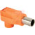 Amphenol Industrial - RL00801-35 - Orange 150A Tubular Lug w/Locking Feat. for 35 sq mm Cable 8.0mm Conn|70331317 | ChuangWei Electronics