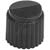Grayhill - 11K5029-KCNB - Black Nylon Spring Clip 0.250 Inch Dia. Shaft Control Style Knob|70216911 | ChuangWei Electronics