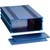 Box Enclosures - B3-160BL - 1.77 H X 4.27 W X 6.30 L BLUE ANODIZED 8 SCREWS 2 PLATES ALUM ENCLOSURE|70020268 | ChuangWei Electronics