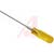 Apex Tool Group Mfr. - LN21BP - AMBER HANDLE BALLPOINT TIP 1/16 IN. X 4 IN. RECESSED SOCKET HEAD SCREWDRIVER|70222558 | ChuangWei Electronics