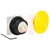 Square D - 9001SKR25Y - 31mm Cutout Momentary Yellow Push Button Head Square D 9001 Series|70343420 | ChuangWei Electronics