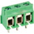 Altech Corp - MBES-153 - 300 V 10 A Green 30-16 AWG Vert 5.08mm 3 Box Clamp PCB Term Blk Conn|70078072 | ChuangWei Electronics