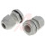 RS Pro - 8229653 - IP68 5 - 10mm Cable Dia Range PG11 Grey Nylon Cable Gland With Locknut|70656162 | ChuangWei Electronics