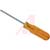 Apex Tool Group Mfr. - R144V - Carded Amber Handle 1/4 In. X 4 In. Regular Round Blade Screwdriver Xcelite|70222901 | ChuangWei Electronics