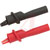 Pomona Electronics - 5916B - 2 Santoprene Rubber Set of Red and Black 10 A 1000 V Steel Alligator Clip|70345905 | ChuangWei Electronics