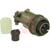 Amphenol Industrial - MS3106F12S-3P - olive drab 2#16 solder pin size 12s class f str plug w/cable clamp connector|70010091 | ChuangWei Electronics