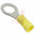 TE Connectivity - 2-34173-1 - Yellow Vinyl Tin 3/8 In. 12 to 10AWG Copper Ring Tongue Terminal|70346442 | ChuangWei Electronics