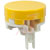 NKK Switches - AT4017E - CAP PUSHBUTTON ROUND YELLOW|70364771 | ChuangWei Electronics