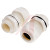 RS Pro - 8229776 - IP68 10 - 14mm Cable Dia Range M20 White Nylon Cable Gland With Locknut|70656198 | ChuangWei Electronics