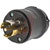 Hubbell Wiring Device-Kellems - HBL2811BK - BK L21-30P 30A 3P 120/208V LKG PLUG|70574831 | ChuangWei Electronics