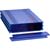Box Enclosures - B5-160BL - 1.37HX5.25WX6.30D IN BLUE ANODIZED 8 SCREWS 2 PLATES ALUMINUM ENCLOSURE|70020457 | ChuangWei Electronics