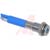 APEM Components - Q6F1CXXB12E - Solder 12VDC Blue Fixed Bright Chrome Flush 6mm Sealed LED Indicator|70066375 | ChuangWei Electronics
