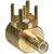 Johnson-Cinch Connectivity Solutions - 131-3701-301 - PC Gold PTFE Fluorocarbon Brass Gold Right Angle 50 Ohms SMB Connector|70090278 | ChuangWei Electronics