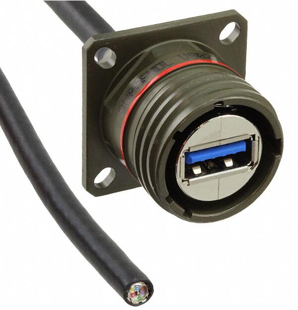 Amphenol,USBUSB3FTV2SA03GOPEN,