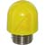 VCC (Visual Communications Company) - 131A-304Y - Brass 0.421 in. 0.484 in. 0.438 in. Yellow Indicator Light Lens|70152536 | ChuangWei Electronics