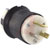 Hubbell Wiring Device-Kellems - HBL2331 - Brass Steel Nylon Nylon 0.360 to 0.930 in. 277 VAC 20 A Electrical Plug|70116403 | ChuangWei Electronics