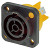 Neutrik - NAC3FPX - IP65 1/4-in Flat Tabs 16/20A Locking Power Out Female powerCON TRUE1 Receptacle|70330830 | ChuangWei Electronics