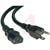 Tripp Lite - P006-004 - Black 4 Ft. 18AWG 5-15P to C13 Cable, Power Cord|70240081 | ChuangWei Electronics