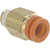 SMC Corporation - KQ2H09-34S - NTP 6 mm (Min.) 14.29 mm (Hex.) 1/8 in. 5/16 in. Connector, Pneumatics|70070337 | ChuangWei Electronics