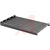Bud Industries - SH-2383 - Smooth Black 17.906 in. 0.890 in. Steel 200 lbs. (Max.) 1.578 in. Shelf|70148527 | ChuangWei Electronics