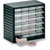 Sovella Inc - 291-3 - Small Visible Parts Cabinets w/ 24 qty L-01 Clear Drawers|70703241 | ChuangWei Electronics