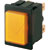 Marquardt Switches - 1660.0201 - QC Orange 230V Illuminated 250VAC 16A IP40 ON-OFF DPST Pushbutton Switch|70458876 | ChuangWei Electronics