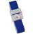 SCS - 2271 - Burgandy,Adjustable 9 in. (Max.) Blue Fabric Wrist Wrist Strap|70112917 | ChuangWei Electronics
