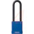 ABUS USA - 74HB/40-75 MK BLUE - Blue MK Shackle 3in H 1/4in Dia 1-1/2in W 6 Pin Plastic Covered Padlock|70566932 | ChuangWei Electronics