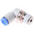 SMC Corporation - KSL06-02S - Push In 6 mm R 1/4 Male Pneumatic Elbow Threaded-to-Tube Adapter|70402791 | ChuangWei Electronics