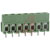 Altech Corp - MVE-157 - 300 V 10/17.5 A Green 30-16 AWG Vert 5 mm 7 PCB Term Blk Conn|70078264 | ChuangWei Electronics