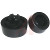 Essentra Components - SFF-023 - Black 24.9 mm 5.1 mm 23.1 mm Santoprene (Foot), Polypropylene (Pin) Bumper|70208710 | ChuangWei Electronics
