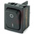 Marquardt Switches - 1832.3312 - 6.3 QC I/O Legend Black Non-Illum 125-250VAC 16A IP40 ON-OFF DPST Rocker Switch|70459081 | ChuangWei Electronics
