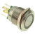 Bulgin - MPI002/28/GN - 2.8mm Solder Tabs 24VDC Max 50mA SP Pushto Make Green Switch, Ring Illuminated|70099392 | ChuangWei Electronics