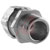 Thomas & Betts - 2921 - Black Steel Straight 0.310 in. to 0.560 in. Connector, Strain Relief|70093050 | ChuangWei Electronics