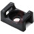 HellermannTyton - CTM00M4 - 1000/pkg Black PA66 0.2" Max Tie Width 0.15" Hole Dia. Cable Tie Mount|70332318 | ChuangWei Electronics