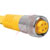 TURCK - RKM 26-4M - PVC 4 meters 2 cond. 7/8-16 Female to Cut-end; Yellow Cordset|70246439 | ChuangWei Electronics
