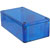 Hammond Manufacturing - 1591CTBU - 1591T 4.7x2.6x1.56 In Transparent Blue Polycarbonate,UL94V0 Box-Lid Enclosure|70166702 | ChuangWei Electronics
