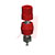 Keystone Electronics - 4093 - Red Nylon Brass per ASTM-B16 1000 VAC 30 A Standard Hex Head Binding Post|70183265 | ChuangWei Electronics