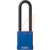 ABUS USA - 74HB/40-75 KA BLUE - Blue KA Shackle 3in H 1/4in Dia 1-1/2in W 6 Pin Plastic Covered Padlock|70566931 | ChuangWei Electronics