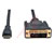 Tripp Lite - P566-003-MINI - Mini HDMI to DVI Digital Monitor Adapter Cable M/M 3' 3ft|70589852 | ChuangWei Electronics