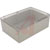 Bud Industries - PN-1335-C - PNSeries 10.43x7.28x3.74In Gray/Clear Lid Polycarbonate,UL94HB Box-Lid Enclosure|70148518 | ChuangWei Electronics