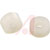 Abbatron / HH Smith - 4000 - 4 Round Natural Milky White 1/8 in. 1/4 in. Nylon Spacer|70211280 | ChuangWei Electronics