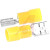 RS Pro - 6139930 - 12 - 10 AWG 6.35x0.8mm FDNI5 Series Yellow Insulated Crimp Receptacle|70646283 | ChuangWei Electronics